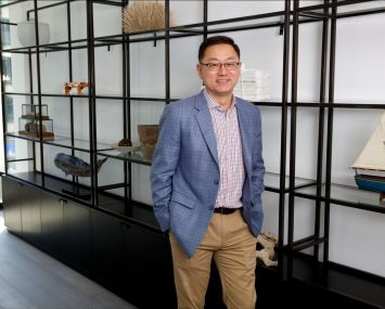 John Liang at the Oosten.