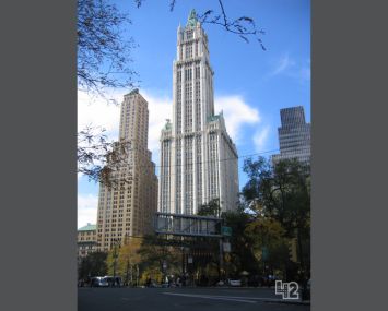 WOOLWORTH BUILDING, 233 BROADWAY (IMAGE: 42FLOORS)