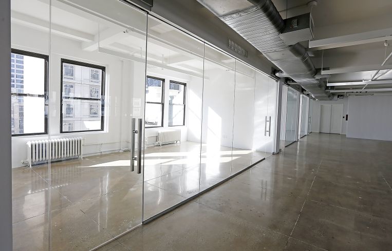 The 16th floor also comes with glassy private offices and conference rooms (Photo: Jemma Dilag/ For Commerical Observer).