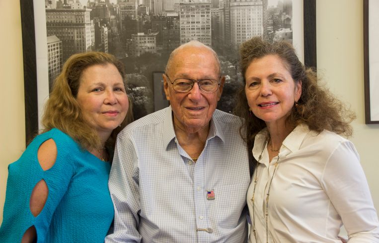 Susan Buchbinder, Eugene Warren and Lori Buchbinder (Photo: David Khorassani/for Commercial Observer).