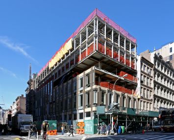 529 Broadway, under construction (Photo: CoStar Group).
