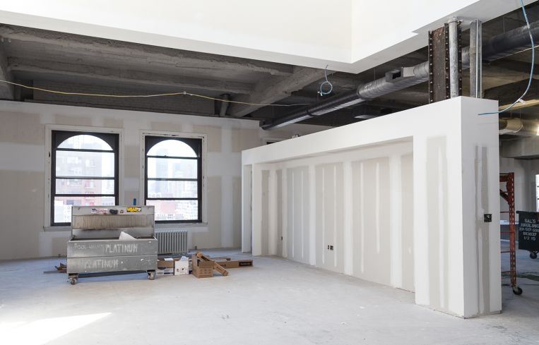 The office will feature open working spaces with skylights (Photo: Kaitlyn Flannagan/ For Commercial Observer).