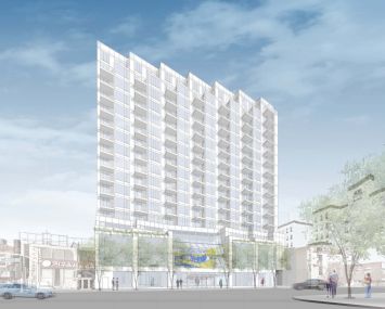 A rendering of 135-35 Northern Boulevard.