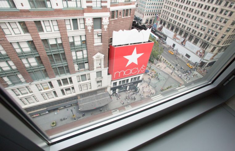 The new ESRT offices at 111 W33rd look out over Herald Square. Photo: Aaron Adler/ for Commercial Observer.