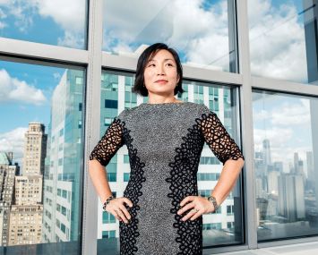 Susi Yu, shot at her offices at One MetroTech Center in Brooklyn, NY. Chris Sorensen/For New York Observer.
