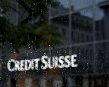 Swiss banking giant Credit Suisse in Basel. (Photo credit should read FABRICE COFFRINI/AFP/Getty Images).