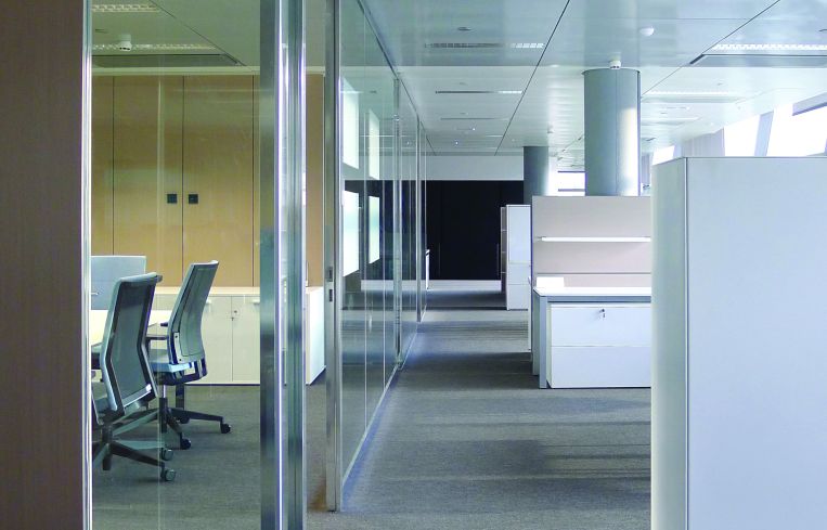 BBVA's New York City offices. Photo: SOM