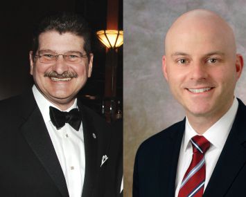 C&W's John Santora, left, and Ron Lo Russo.