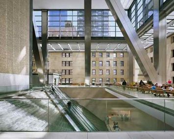 Hearst Tower was one of the first LEED-certified buildings in New York City 10 years ago. Next year it will vie for its second existing building certification. Photo courtesy: Hearst