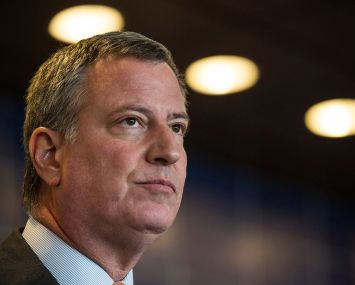 Mayor Bill de Blasio revealed plans today for a long-awaited commission on property tax reform.