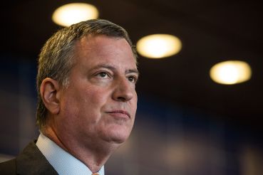 Mayor Bill de Blasio revealed plans today for a long-awaited commission on property tax reform.