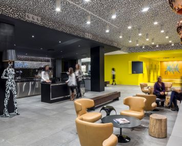 Initiative Media's office designed by Ted Moudis Associates. Photo: Ted Moudis Associates.