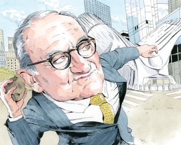 Robert Stern. Illustration: Paul Kisselev.