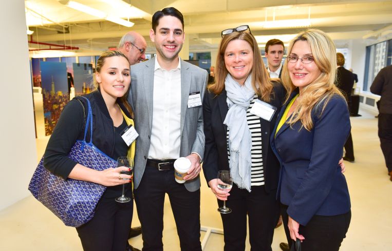 Left to right: Jenny Lenz, Adam Vanderbrook, Carol Carbonetti and Dolly Lenz. Photo: Sean Zanni/PMC