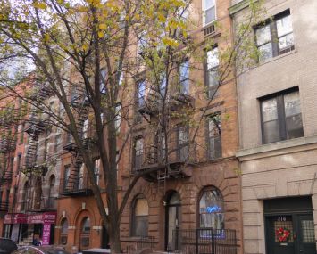 218 and 223 East 74th Street.