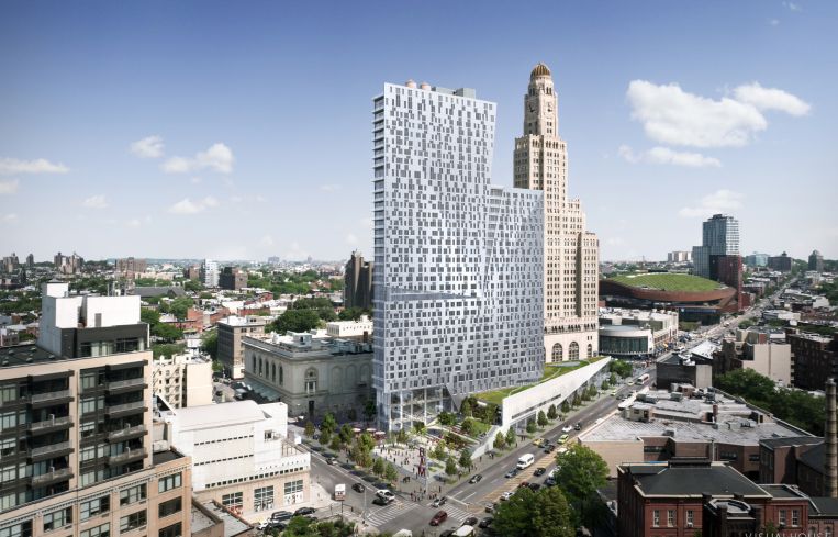 Rendering of 300 Ashland (Image: 6sqft.com)
