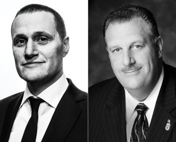 Rob Speyer, left, and Gary LaBarbera. Photo: Sasha Maslov/ for Commercial Observer; Alex Kaplan