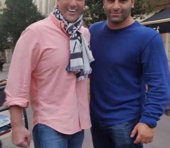 Ravi Idnani, now of RKF, worked on the team of James Famularo of Eastern Consolidated, left.