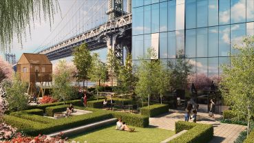 EXTELL-ERATING: Gary Barnett’s Extell Development Company is bringing $1 million to $3 million condominium units to Two Bridges with his One Manhattan Square development.
