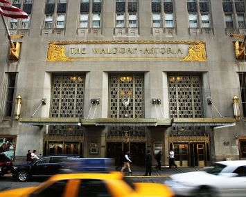 The Waldorf Astoria.