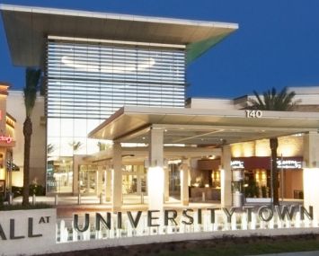 The Mall at University Town Center in Sarasota, Fla. Image credit: Taubman Centers.