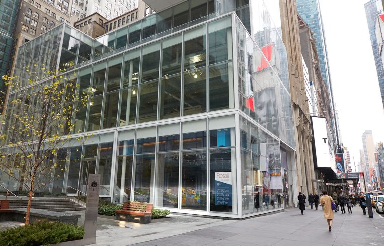 The 5,300-square-foot space is part of the retail offering of the 1.3-million-square-foot building. Photo: Yvonne Albinowski/For Commercial Observer.
