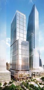 Norman Foster is designing 50 Hudson Yards, which will be the development's largest office tower.