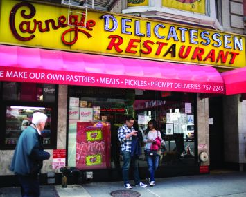 Carnegie Delicatessen.
