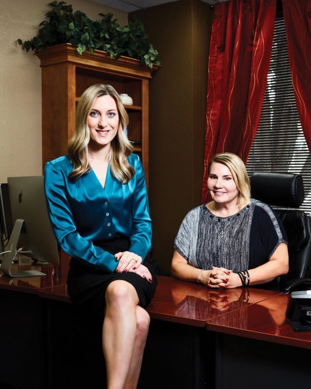 Stephanie Whittington and Ann Hambly. Photo: Sebron Snyder.