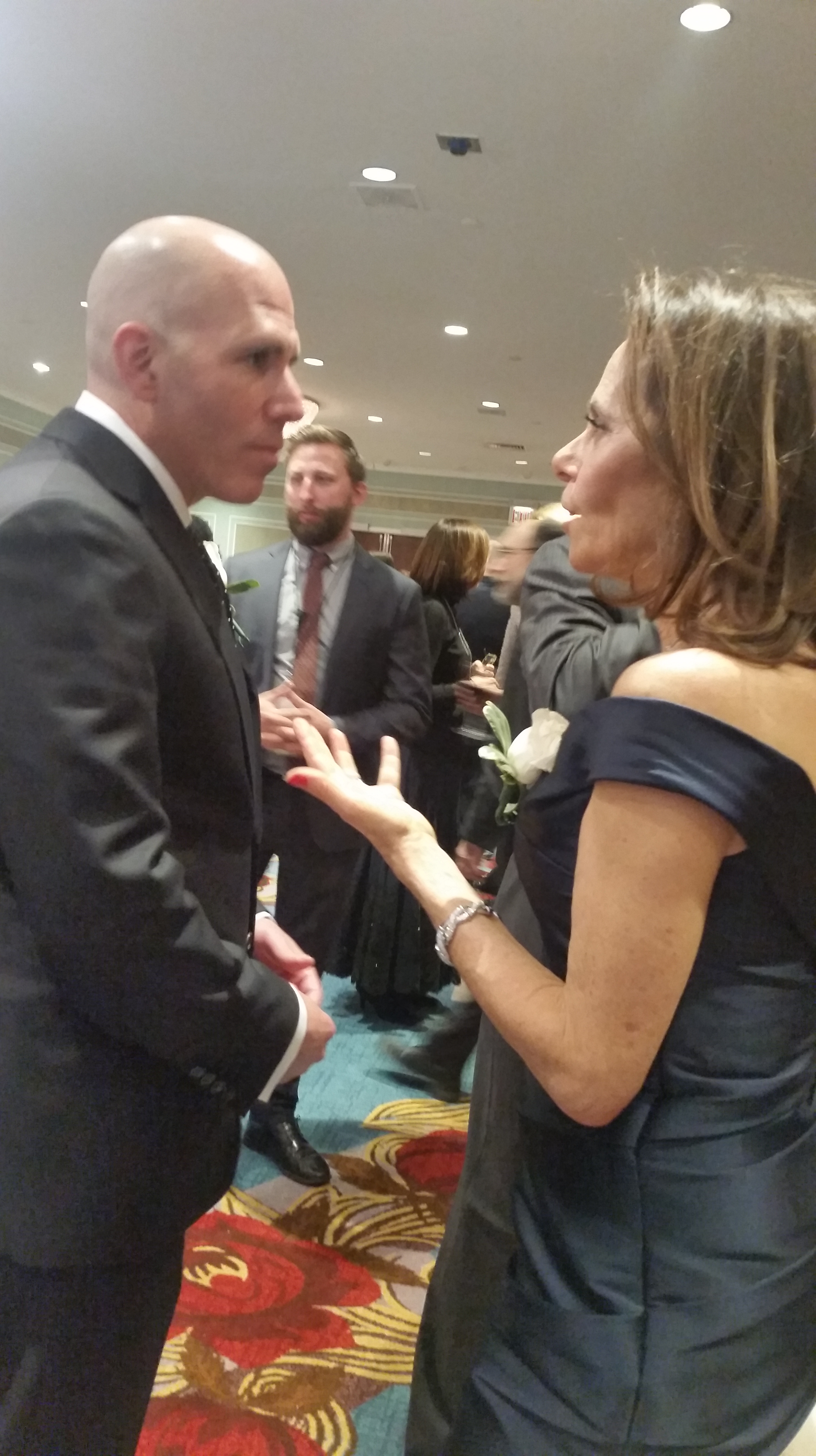 Scott Rechler and Leslie Himmel. Photo: Lauren Elkies Schram