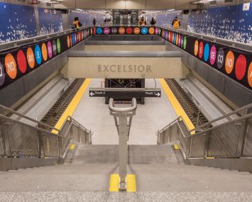 The East 86th Street subway station.