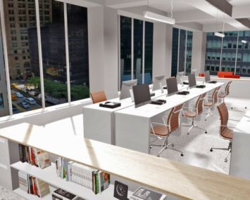 Floored's graphic of space at Vornado Realty Trust's 90 Park Avenue.