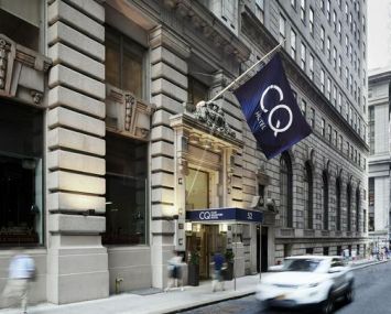 Club Quarters Hotel Wall Street at 52 William Street.