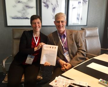 Lea Overby and Steve Jellinek.