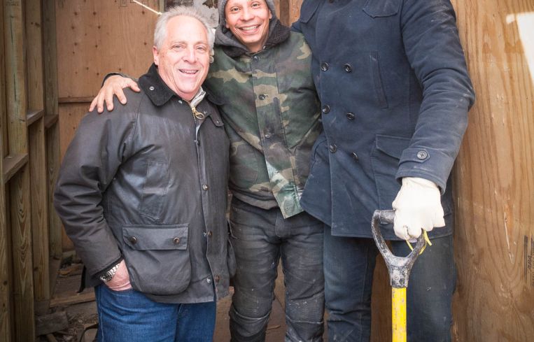 Michael Pintchik, left, signed a deal with chef Tariq Haq, right, who is opening a restaurant near Flatbush Avenue on Bergen Street. Photo: Kaitlyn Flannagan for Commercial Observer.
