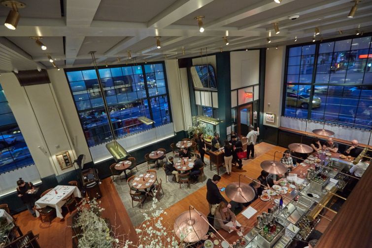 A photo of the New Urban Square Cafe. Photo: Liam Sharp/For Commercial Observer