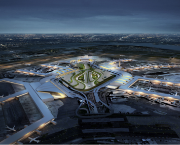 Rendering of the revamped JFK Airport. 