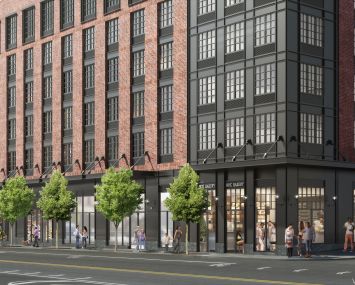 A rendering of 5 Blue Slip. Photo courtesy: Greenpoint Landing Associates