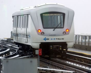 The AirTrain at John F. Kennedy International Airport. Photo by Ramin Talaie/Corbis via Getty Images
