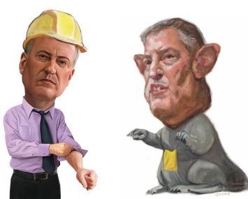 Bill de Blasio has been in a bind between unions and nonunions.