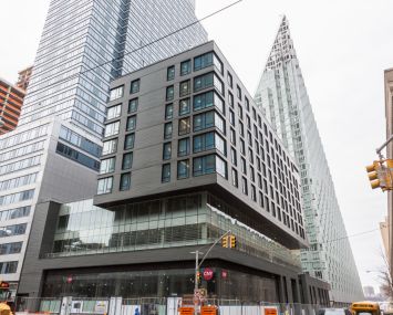 Frank 57 West is Durst Organization’s 10-story zinc-clad building on the Far West Side.