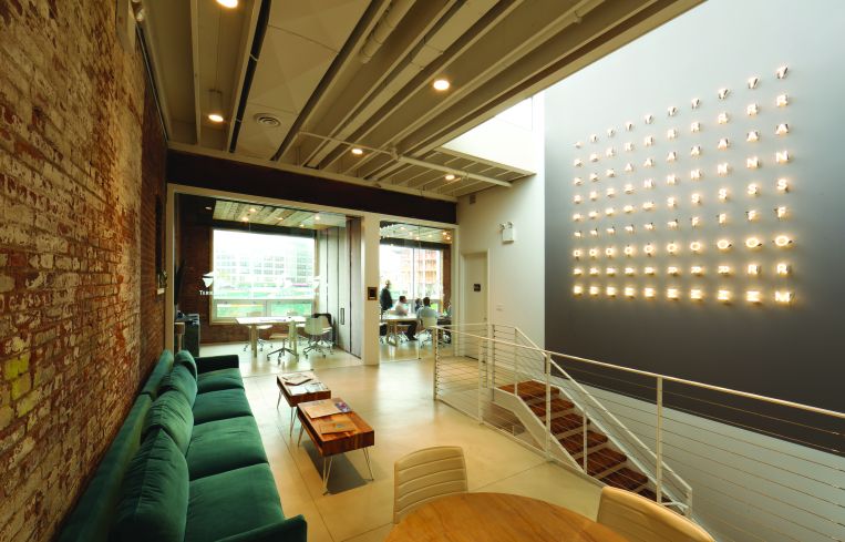 Photos of TerraCRG's office at 634 Dean Street.