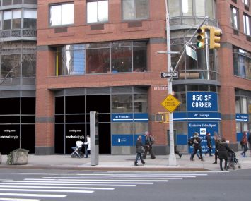 Roche Bobois' future space at 2040 Broadway. Photo: Sherwood Equities