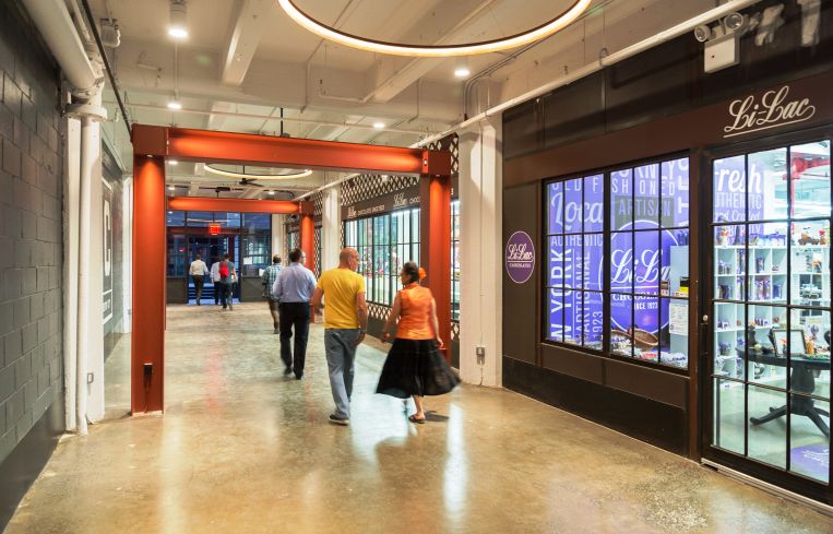 Industry City's Innovation Alley. Photo: S9 Architecture.