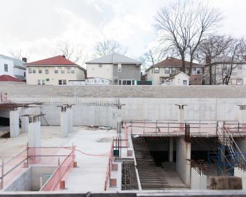 1504 Coney Island Avenue under construction. Photo: Katie Yuen for the Commercial Observer