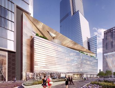 Brooks Brothers will open next month on the ground floor of the Shops & Restaurants at Hudson Yards.