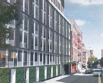 A rendering of 432 East 14th Street. Rendering: Noble Construction Group