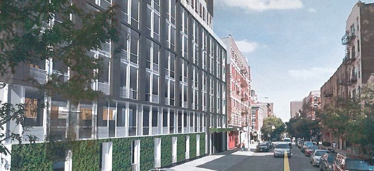 A rendering of 432 East 14th Street. Rendering: Noble Construction Group