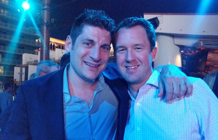 Jeremy Ezra and Peter Whitenack of RKF. Photo: Lauren Elkies Schram