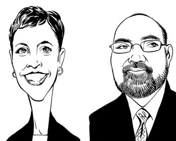 Lea Overby and Edward Dittmer.